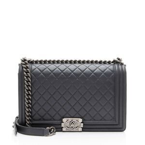 Chanel Lambskin New Medium Boy Bag